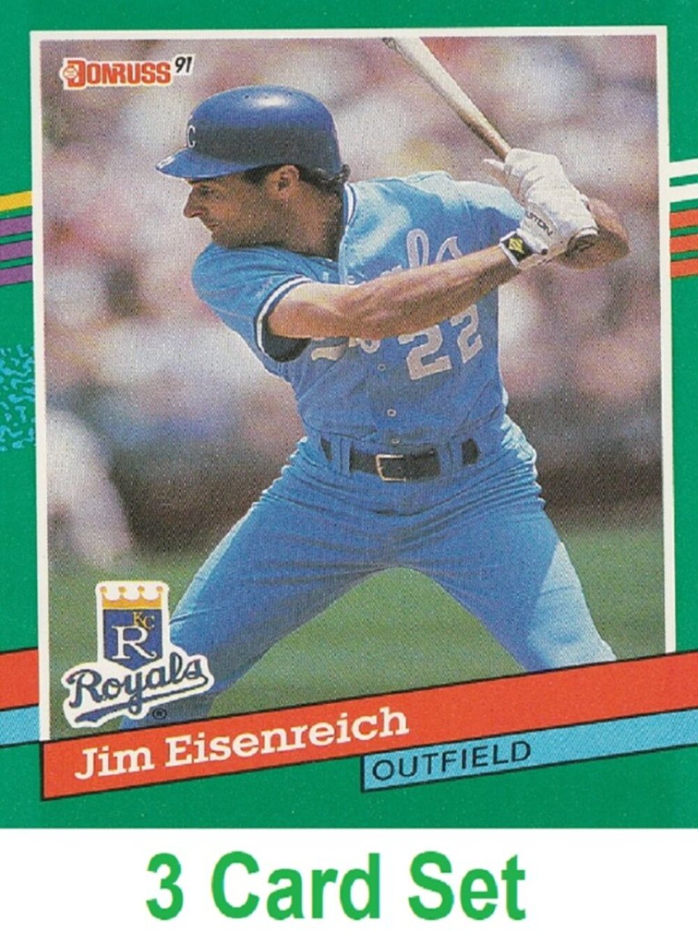 Jim Eisenreich Baseball Card Collection